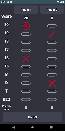 Darts Score Easy Scoreboardのおすすめ画像5