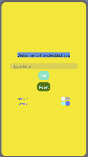 Checklist by Kritika