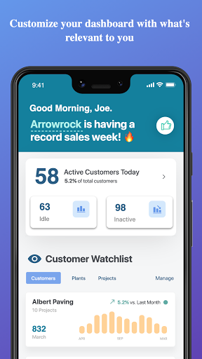Android application SupplierCI screenshort