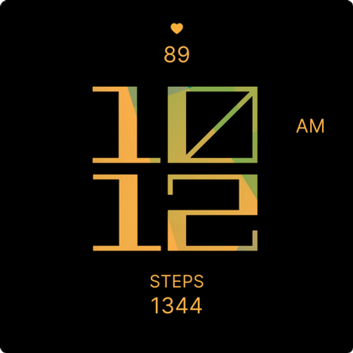 Yellow Green Tech Watch Face screenshot 3