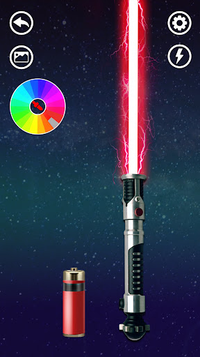 Android application Lightsaber & Taser Prank Games screenshort