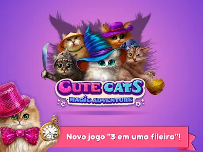 Gatos Fofos: Aventura Mágica – Apps no Google Play