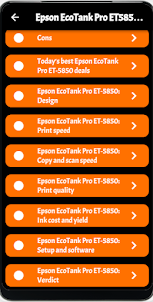 Epson EcoTank Pro ET5850 guide