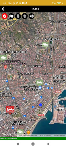 Android application International GPS Trackers screenshort