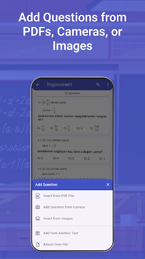 Fast Test - Test Builder Screen 3
