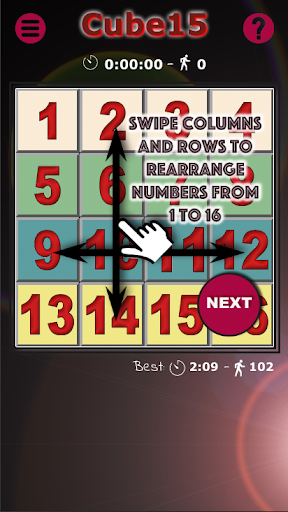 Android application Cube15 screenshort