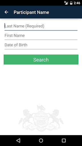 PAeDocket Screen 2