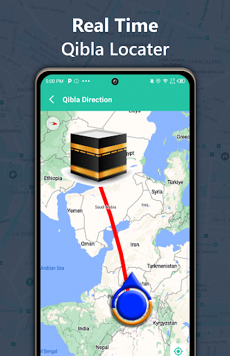Muslim Prayer - Qibla Compass Screen 3