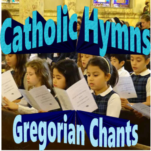 Catholic Hymns Gregorian Chant logo