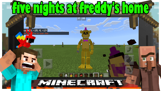 Free FNAF 5 nights Game MCPE Mod 1