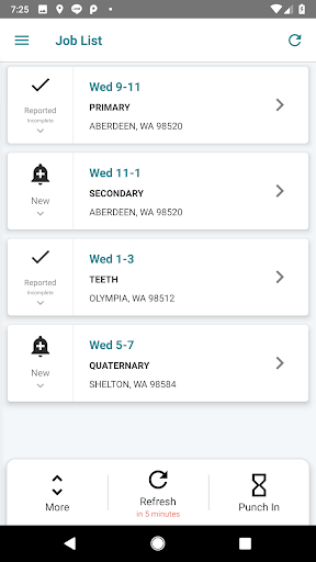 Android application SDMobile screenshort