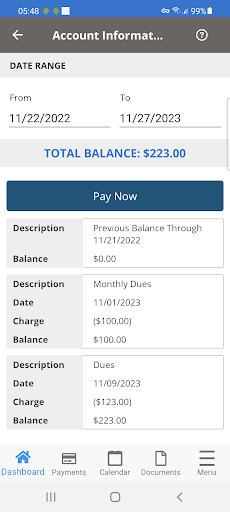 CAP Management Screen 3