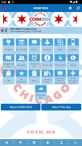 COSM Events Screen 2