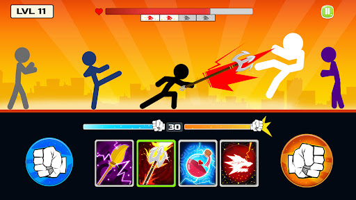 Stickman Fighter : Mega Brawl screenshots apkspray 2
