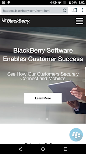 BlackBerry Access Screenshot