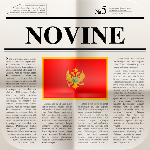 Novine CG - Crne Gore logo