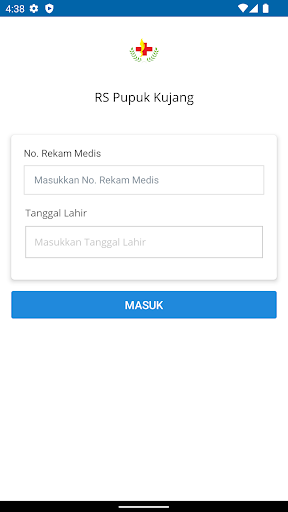 Android application RS Pupuk Kujang (Reservasi) screenshort
