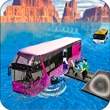 Water Surfer Bus Driving icon