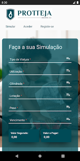 Android application ConectApp screenshort