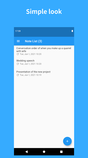Timer Note Screen 2