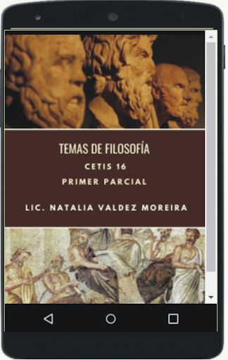 Android application Formación Socioemocional screenshort