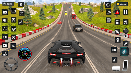 Android application Speed Car Race 3D - Car Games screenshort