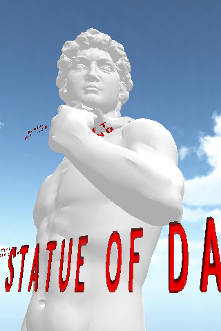 Statue of David VR Screen 3