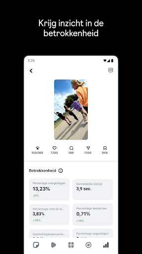 Edits, een Instagram-app