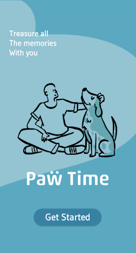 Android application PAW TIME screenshort