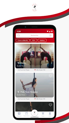 Android application Pole Cinz Passion screenshort