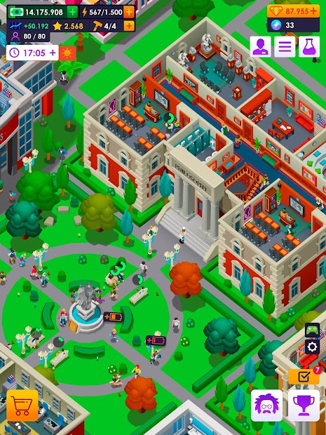 Screenshot 14 University Empire Tycoon －Idle android