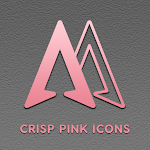 Cover Image of Скачать Crisp Pink Icon Pack  APK