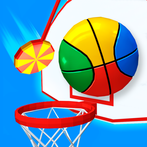 Dunk Hoops Basketball Game logo