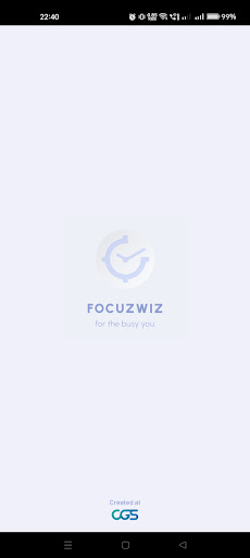 Android application Focuzwiz screenshort