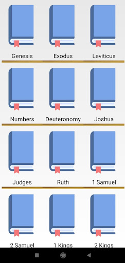 Android application Holy Bible screenshort