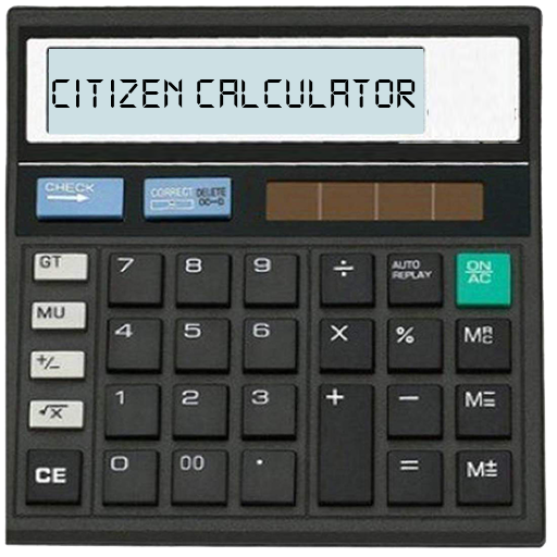 Citizen calculator 2024