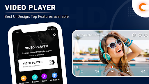 Android application Tik-Tik Video Player screenshort