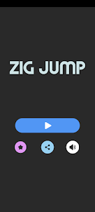 Zig Jump: Jump & Collect Gold