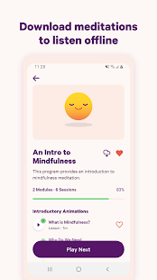 Smiling Mind: Meditation App Screenshot
