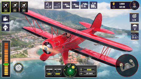 Airplane Games 3D: Pilot Games