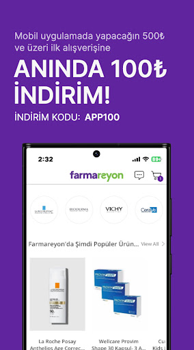 Android application Farmareyon: Online Alışveriş screenshort