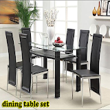 Dining table set icon