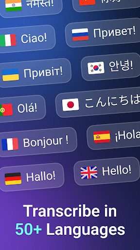 Screenshot of Voice to Text: AI Transcribe