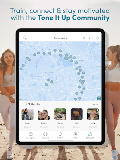 Screenshot of Tone It Up: Fitness App