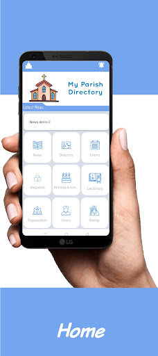 Parish Demo Application Screen 2