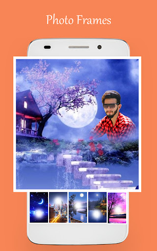 Night photo editor and frames screenshot 23
