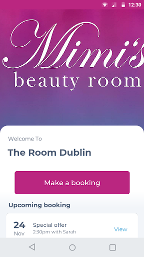 Android application The Room Dublin screenshort