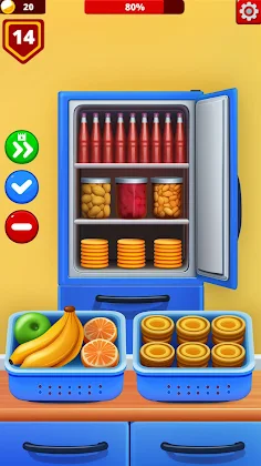 Fill The Fridge: Organize Game - Screenshot 4