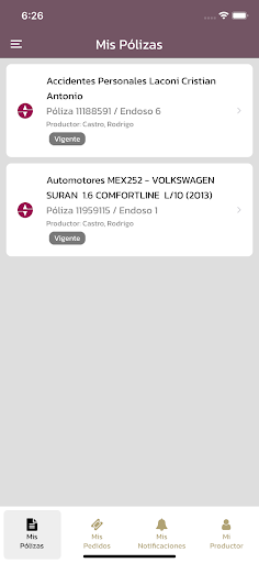FirstPas Screen 2