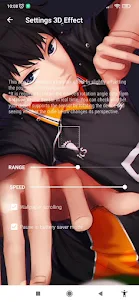 Anime Boy & Girl Wallpaper 3D